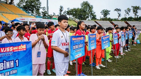  Giải bóng đá VJSS Nhi đồng Cần Thơ – Yamaha Cup 2025 khởi tranh